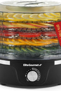 Elite Gourmet Food Dehydrator with Adjustable Temperature and Even Heat Distribution 1016437 - with | Sold by Uncle Wiener's Wholesale