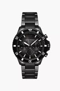 Emporio Armani Men's Chronograph Black Ceramic Watch - Black - with black | Sold by Uncle Wiener's Wholesale