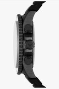 Emporio Armani Men's Chronograph Black Ceramic Watch - Black - with black | Sold by Uncle Wiener's Wholesale