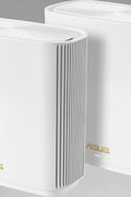 “ASUS ZenWiFi ET8 WiFi 6E tri-band mesh system front view”

“ET8 (W-2-PK) mesh router 2-pack with 6600 Mbps speed”

“Asus ZenWiFi tri-band mesh system back panel ports”

“ASUS ET8 router 6GHz frequency WiFi 6E design”

“Packaging of ASUS ZenWiFi ET8 W-2-PK 2-pack”