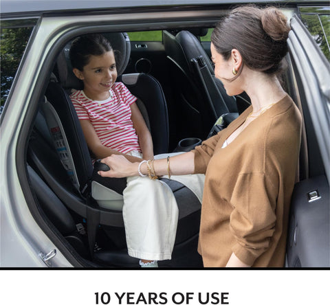 Evenflo Gold Revolve360 Extend All - in - One Rotational Car Seat with SensorSafe (Moonstone Gray) - with | Sold by Uncle Wiener's Wholesale