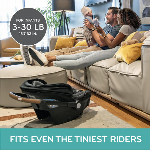Evenflo Shyft DualRide Infant Car Seat Stroller Combo with Carryall Storage (Boone Gray) - with Boone Gray | Sold by Uncle Wiener's Wholesale