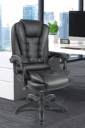 Executive Reclining Office Chair – Front View

AMPC21 PU Leather Gaming Chair – Reclined

Ergonomic High-Back Office Chair – Side Angle

Swivel Recliner Chair – Home Office Setup

Adjustable Office Chair – PU Leather with Padded Arms