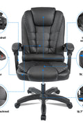Executive Reclining Office Chair – Front View

AMPC21 PU Leather Gaming Chair – Reclined

Ergonomic High-Back Office Chair – Side Angle

Swivel Recliner Chair – Home Office Setup

Adjustable Office Chair – PU Leather with Padded Arms