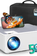 FANGOR 1080P HD Projector, WiFi Bluetooth Projectors, Max 230” Projection Screen Portable Home Theater Video Movie Proyector With Tripod, Compatible with HDMI, USB, Laptop, iOS & Android Phone - with | Sold by Uncle Wiener's Wholesale