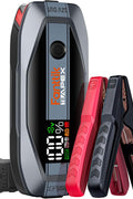 Fanttik T8 APEX 2000 Amp Jump Starter, 20000mAh Car Battery Pack for Up to 8.5L Gasoline and 6L Diesel Engines with LED Display, 65W PD Fast Charger,12V Extreme Safe Lithium Portable Jump Starter - with | Sold by Uncle Wiener's Wholesale