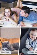 Foldable Full - Size Futon Mattress – Memory Foam Japanese Floor Bed AMZ384811 - with | Sold by Uncle Wiener's Wholesale
