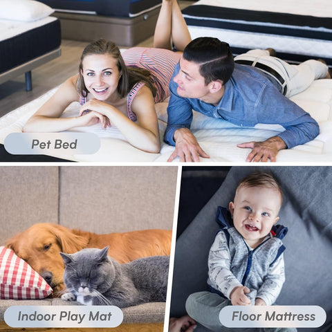 Foldable Full - Size Futon Mattress – Memory Foam Japanese Floor Bed AMZ384811 - with | Sold by Uncle Wiener's Wholesale