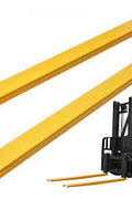 Forklift & Skid Steer Fork Extensions – Heavy - Duty Steel Slip - On Attachments for 4" & 5" Forks - with 72" x 4" | Sold by Uncle Wiener's Wholesale