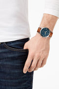 Fossil Men's Chronograph Townsman Light Brown Leather Strap Watch 44mm FS5279 - Multi - 44mm - with Multi | Sold by Uncle Wiener's Wholesale