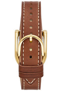 Fossil Women's Harwell Quartz Brown Leather Strap Watch, 28mm - Brown - No Size - with Brown | Sold by Uncle Wiener's Wholesale