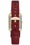 Fossil Women's Raquel Three - Hand Date Red Croco Leather Watch, 23mm - Red - NO SIZE - with Red | Sold by Uncle Wiener's Wholesale