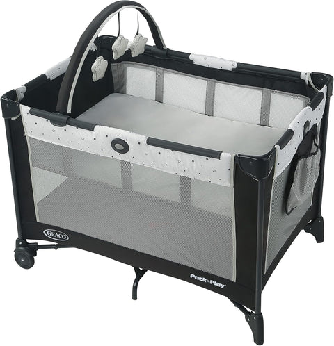 Graco Pack 'N Play On The Go Playard, Asteroid, used - with | Sold by Uncle Wiener's Wholesale