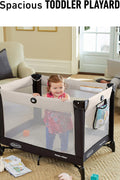 Graco Pack 'N Play On The Go Playard, Asteroid, used - with | Sold by Uncle Wiener's Wholesale