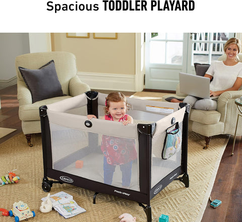 Graco Pack 'N Play On The Go Playard, Asteroid, used - with | Sold by Uncle Wiener's Wholesale