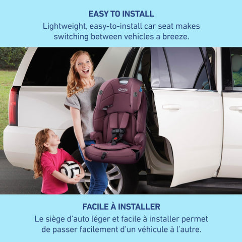 Graco Tranzitions 3 - in - 1 Harness Booster Seat, Toddler to Big Kid Car Seat from 10 - 45 kg (22 - 100lb), Harness/Highback/Backless Booster, Eloise - with | Sold by Uncle Wiener's Wholesale