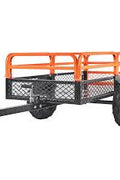 Heavy Duty 1500 LB ATV Dump Trailer – Tow Cart w/ Removable Sides | SKU: 127355 - ATV Utility Dump Trailer with | Sold by Uncle Wiener's Wholesale