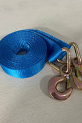 Heavy - Duty 2" x 20 FT Tow Strap with Hooks – 10,000 lb Recovery Capacity | SKU: 210RS - with | Sold by Uncle Wiener's Wholesale
