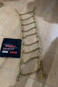 Heavy Duty Bobcat Skid Steer Tire Chains – 10x16.5 & 12x16.5 | Twist & Square Link - with SLTC12165 – 12x16.5 Twist Link Tire Chains | Sold by Uncle Wiener's Wholesale