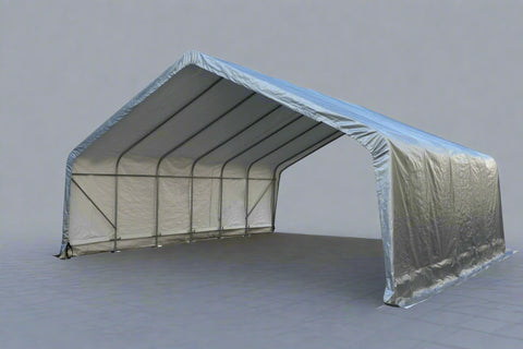 Heavy-Duty 22x24x12 FT Canopy Shelter Front View