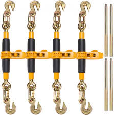 Heavy - Duty Ratchet Chain Binder | Load Tie - Down for 5/16" to 1/2" Chains (Multiple Sizes) - with 5/16" To 3/8″ | Sold by Uncle Wiener's Wholesale