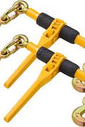 Heavy - Duty Ratchet Chain Binder | Load Tie - Down for 5/16" to 1/2" Chains (Multiple Sizes) - with 5/16" To 3/8″ | Sold by Uncle Wiener's Wholesale