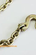 Heavy - Duty V - Chain Bridle & Tow Chains – Grade 70 Recovery Chains for Towing & Hauling - Tow Chains, Bridle Assemblies, Cluster Hooks with 3/8″ 10 FT Single Shank J & Cluster Hook | Sold by Uncle Wiener's Wholesale