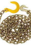 Heavy - Duty V - Chain Bridle & Tow Chains – Grade 70 Recovery Chains for Towing & Hauling - Tow Chains, Bridle Assemblies, Cluster Hooks with 5/16" 10 FT Single Shank J & Cluster Hook | Sold by Uncle Wiener's Wholesale