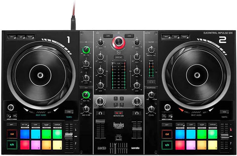 Hercules DJ DJControl Inpulse 500 2 - Channel DJ Controller - with | Sold by Uncle Wiener's Wholesale