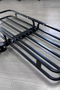 Hitch - Mounted Steel Cargo Carrier – 500 Lbs Capacity | CC0500F - with | Sold by Uncle Wiener's Wholesale