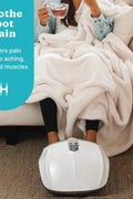 HoMedics Shiatsu Air 2.0 Foot Massager with Soothing Heat and Rhythmic Air Compression, 3 Customized Controls and Intensities, Washable Liner, At - Home Kneading Massage Relaxes Feet, 3 Speed Options - with | Sold by Uncle Wiener's Wholesale