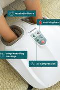 HoMedics Shiatsu Air 2.0 Foot Massager with Soothing Heat and Rhythmic Air Compression, 3 Customized Controls and Intensities, Washable Liner, At - Home Kneading Massage Relaxes Feet, 3 Speed Options - with | Sold by Uncle Wiener's Wholesale
