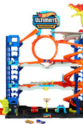 Hot Wheels City Toy Car Track Set Ultimate Garage with 2 Die - Cast Toy Cars & Car - Eating Dragon, Stores 50+ Vehicles, 4 Levels - with | Sold by Uncle Wiener's Wholesale