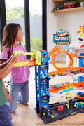 Hot Wheels City Toy Car Track Set Ultimate Garage with 2 Die - Cast Toy Cars & Car - Eating Dragon, Stores 50+ Vehicles, 4 Levels - with | Sold by Uncle Wiener's Wholesale