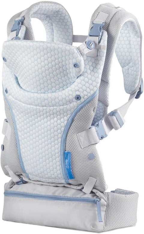 Infantino StayCool 4 - in - 1 Convertible Carrier, Ergonomic Design for Infant and Toddlers, 8 - 40lbs with Storage Pocket, White, used - with | Sold by Uncle Wiener's Wholesale