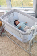 Ingenuity Dream Hero 3 - in - 1 Co - Sleeping Bassinet and Crib - Constellation (Grey), Unisex, Newborn to 12 Months - with Constellation | Sold by Uncle Wiener's Wholesale