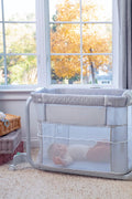 Ingenuity Dream Hero 3 - in - 1 Co - Sleeping Bassinet and Crib - Constellation (Grey), Unisex, Newborn to 12 Months - with Constellation | Sold by Uncle Wiener's Wholesale
