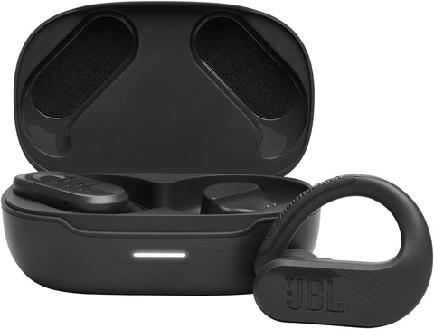 JBL Endurance Peak 3 - Dust and Water Proof (IP68) True Wireless Active Earbuds, Pure Bass Sound, Up to 50 Total Hours of Playback with Speed Charge, Ambient Aware & Talk Thru (Black) - with | Sold by Uncle Wiener's Wholesale