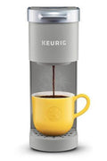 Keurig K - Mini Single - Serve K - Cup Pod Coffee Maker - Gray: Compact, 12 oz Capacity, Automatic Shut - Off, Cord Storage - with <B>Dimensions (Overall):</B> 12.1 Inches (H) x 4.5 Inches (W) x 11.3 Inches (D) | Sold by Uncle Wiener's Wholesale