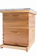 Langstroth Wooden Beehive Kit – 20 & 30 Frame | 2 - Layer & 3 - Layer Hive Options - with 2 - Layer Hive Kit | Sold by Uncle Wiener's Wholesale