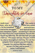 Larvincy To My Daughter In Law Necklace With Heartfelt Message & Elegant Box - Jewelry Daughter In Law Gifts From Mother In Law On Birthday, Wedding Day, Valentine, Christmas, Mothers Day & More - with | Sold by Uncle Wiener's Wholesale
