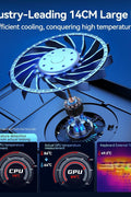 llano Gaming Laptop Cooler, Laptop Cooling Pad Stand with 5.5inch External Cooling Fan, Fast Cooling Computer Laptop 15.6 - 21in, Adjustable Speed, Touch Control, 3 - Port USB A, A Mouse Pad Included - with | Sold by Uncle Wiener's Wholesale