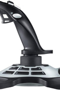 Logitech G Extreme 3D PRO Joystick, 12 Programmable Buttons, 8 - way Hat Switch, Stable, Weighted Base, Rapid - fire Trigger, USB, PC - Black/Silver - with | Sold by Uncle Wiener's Wholesale