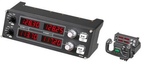 Logitech G G Saitek Pro Flight Radio Panel - with black | Sold by Uncle Wiener's Wholesale