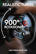 Logitech G29 Driving Force Racing Wheel and Floor Pedals, Real Force Feedback, Stainless Steel Paddle Shifters, Leather Steering Wheel Cover for PS5, PS4, PC, Mac - Black - with | Sold by Uncle Wiener's Wholesale