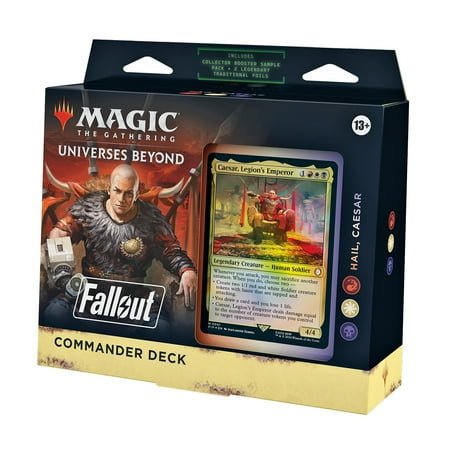 Magic: The Gathering Universes Beyond: Fallout Commander Deck - Hail, Caesar - with White | Sold by Uncle Wiener's Wholesale