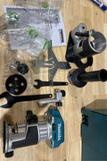MAKITA DRT50 Cordless Flush Machine 18V LXT (Machine Only) with Accessories in MAKPAC, used, probably missing parts - with Blue | Sold by Uncle Wiener's Wholesale