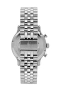 Maserati Men's Chronograph Stainless Steel Metal Band Watch, 42mm - Silver - No Size - with Silver | Sold by Uncle Wiener's Wholesale