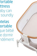 Maxi - Cosi Iora Bedside Bassinet , infant bedside sleeper crib, 4 height positions, portable & folds flat, large storage basket, includes travel bag, Horizon Sand - with | Sold by Uncle Wiener's Wholesale