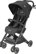 Maxi - Cosi Lara Ultra Compact Stroller, Airplane Carry - on Compliant for travel, Lightweight, one - hand fold, large storage, inludes travel bag Essential Black - with | Sold by Uncle Wiener's Wholesale